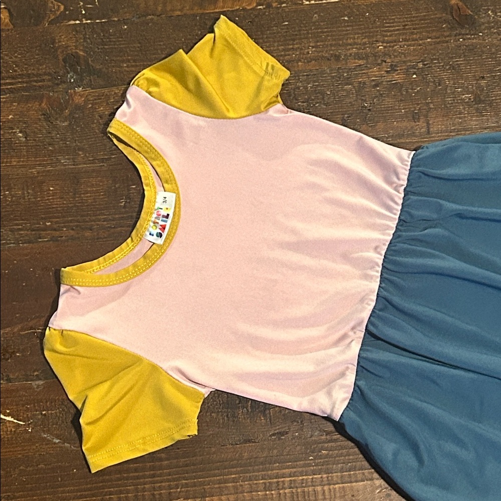 Color block maxi - Picture 2 of 2